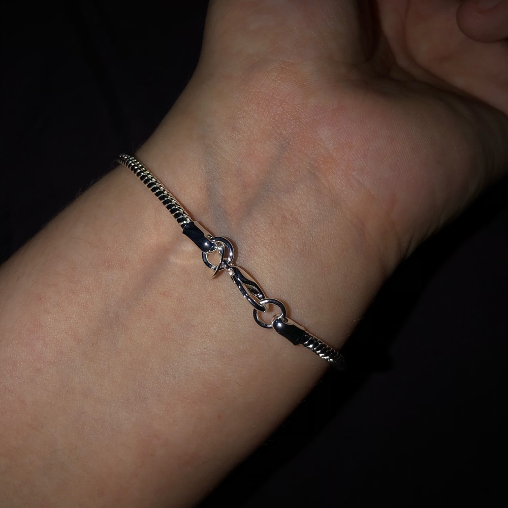 Sterling Silver Charm Bracelet - Picture 5 of 6